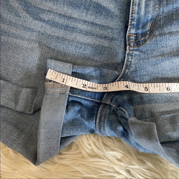 Aero bundle lot set of two Jean short shorts light and medium Wash high waisted - Picture 10 of 16